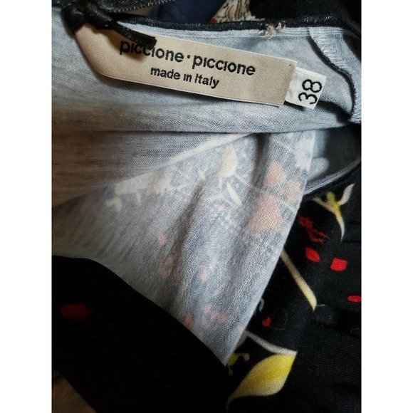 PICCIONE PICCIONE Floral Print Short Mini Dress - Picture 5 of 6